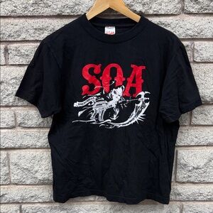Vintage SOA Black Graphic T-Shirt